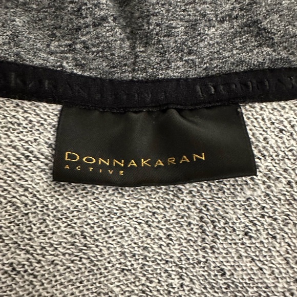Donna Karan Charcoal Zip-Up Hoodie - Picture 13 of 16
